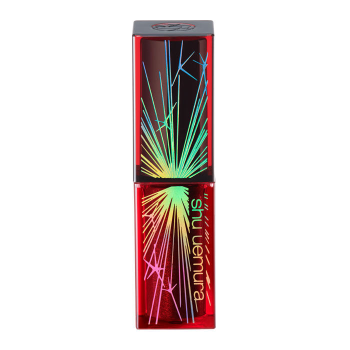 3本セット+ビューラー付  shu uemura ルージュアンリミテッド 2023ニューイヤーコレクション／花火のような煌めきを演出